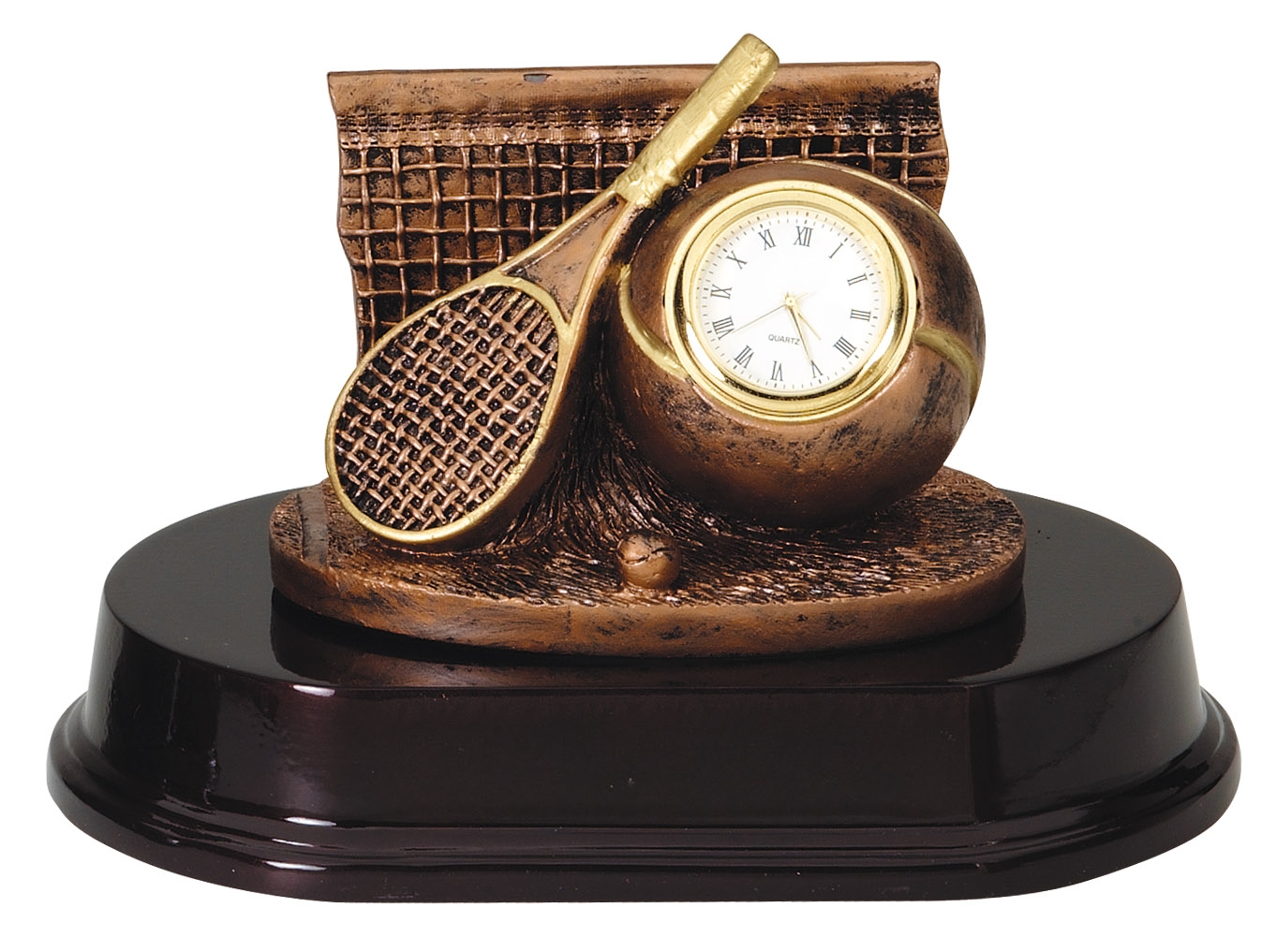Tennis Clock Resin